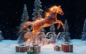 Поздравляем с Новым годом! Остаемся на связи все праздники